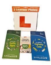 The Highway Code 2025,Know your traffic signs, Road Signs Flash Cards,L Plates