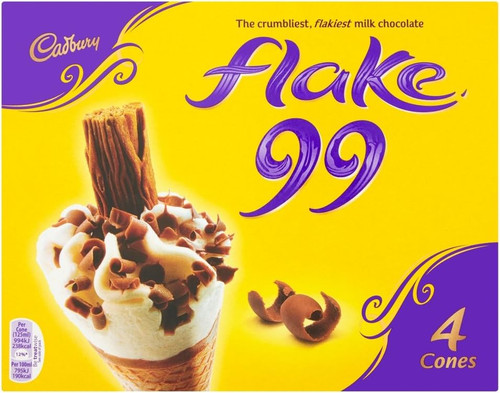 Flake ice cream cone - flake, 4