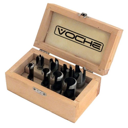Voche 8pc wood plug - 8pc,