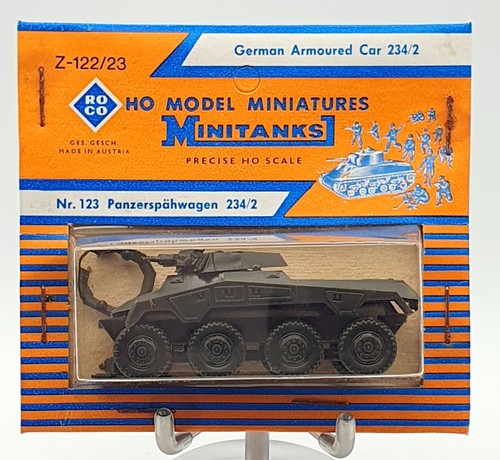 1960 carded roco - carded, minitanks