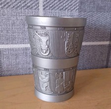 Rein Zinn Embossed Pewter Cup