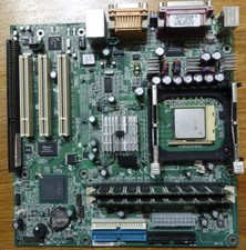 MSI MS-6555 v3 Pentium 4 . Very rare motherboard. last specification with ANSI