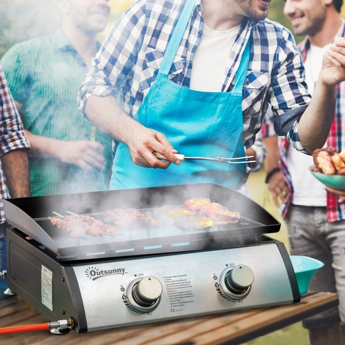 Tabletop gas plancha grill - tabletop,