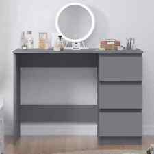 Grey Desk Dresser 3 Drawer