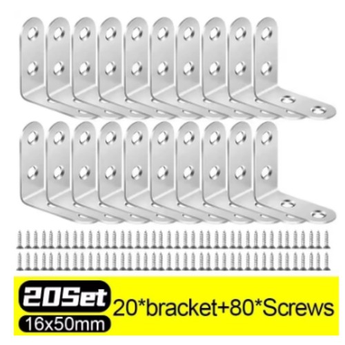 20pcs heavy duty right angle - 20pcs,
