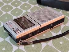 Sanyo TRC-3550 Mini Talk Book Mini Cassette Voice Recorder Dictaphone FAULTY