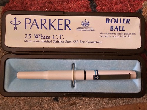 Parker white roller ball - parker,