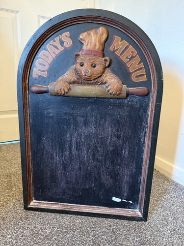 Vintage today menu wall - today's, 3d
