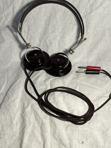 Rare luxury headphones - headphones, 1930s