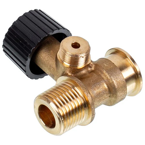 Gas fired boiler tap - boiler, filling