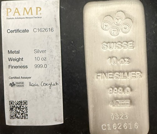 Pamp suisse silver bar - suisse,