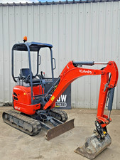 KUBOTA KX U17-3/ / 2017 / COMES WITH A RHINOX QUICK HITCH AND 4 X BUCKETS