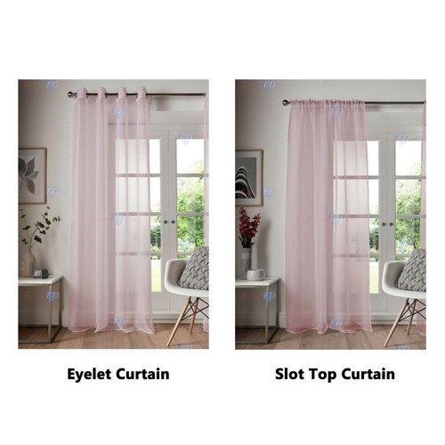 Voile curtain panel slot - 1,