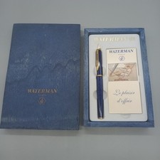 Vintage Waterman Blue Marble