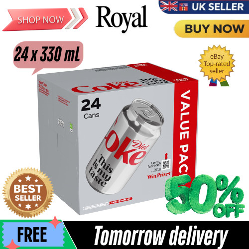 Diet coke can - diet, 330