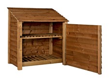 Wooden Log Store 4ft Firewood