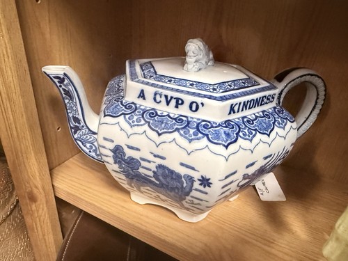 Antique copeland spode blue - antique,