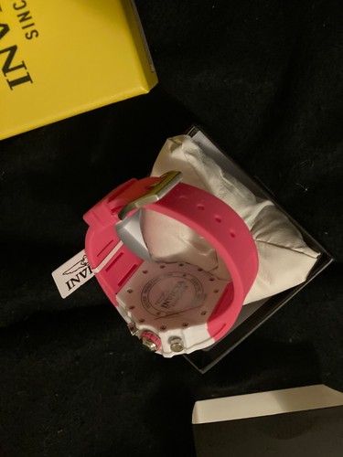Invicta white face wristwatch