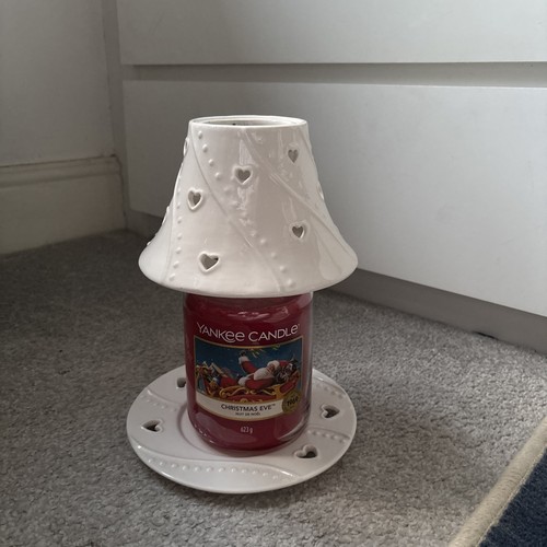 Yankee candle white ceramic - yankee,