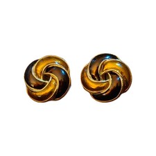 VINTAGE CABOUCHON EARRINGS