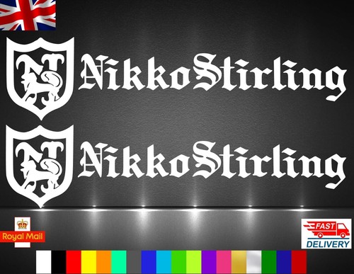 Nikko stirling sticker rifle - stirling, sticker,