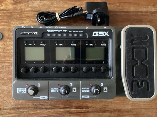Zoom g3x multi effects - zoom, with