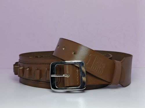 Full grain tan cartridge belt - tan,