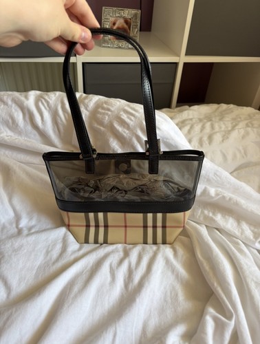 Burberry mini tote bag