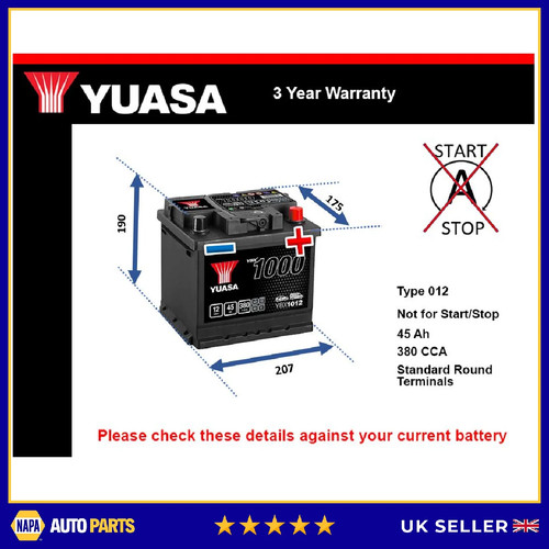 Battery fits tiguan fox - fits, up