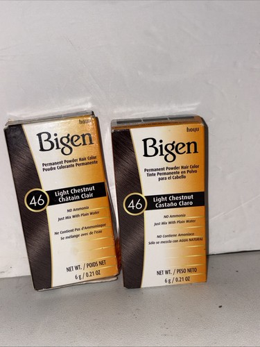 Boxes bigen powder hair - boxes.,