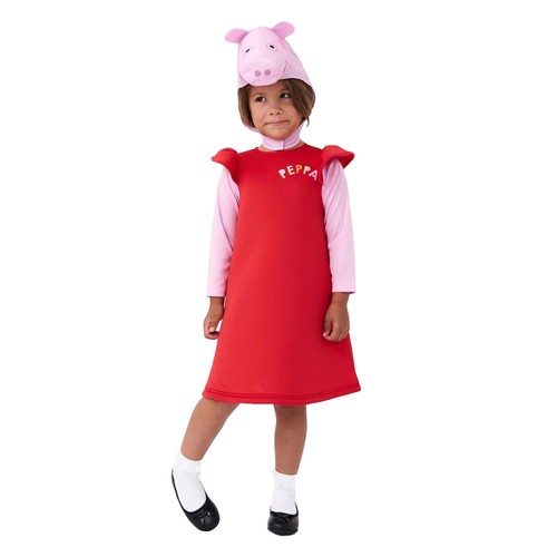 Peppa pig girls costume - peppa, 3d