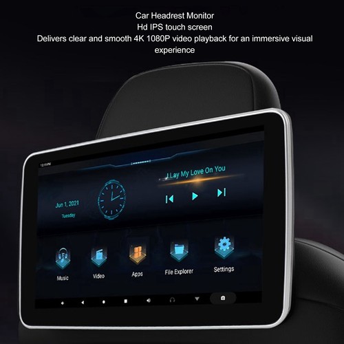 Headrest dvd player 12v - dc, car