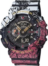 G-SHOCK×ONE PIECE Men's Watch Analog Digital GA110JOP-1A4 Luxury Watches