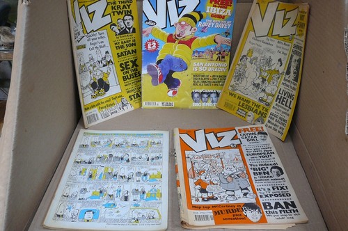 Vintage viz comics - ,