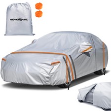 L XL XXL Full Car Cover  Heavy Duty Waterproof UV Protection Outdoor Breathable