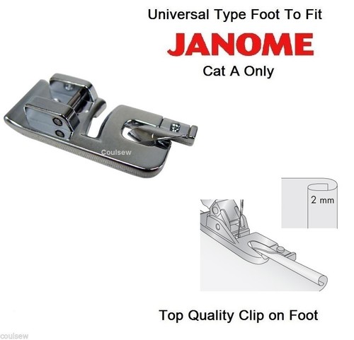 Rolled hem hemmer foot - foot, fits