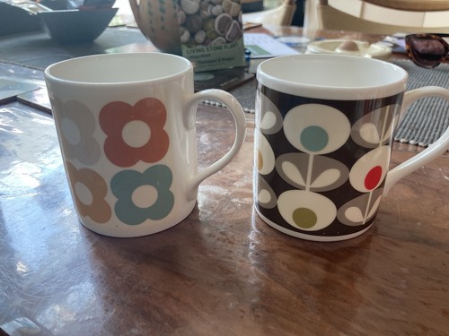 Orla kiely bone china mugs - orla,