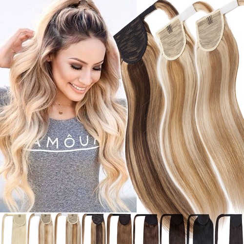 Ponytail 100 human hair - 100%,