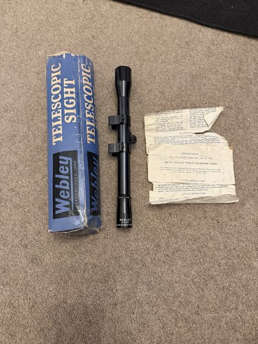 Webley scott 4x20 - 4x20, scope