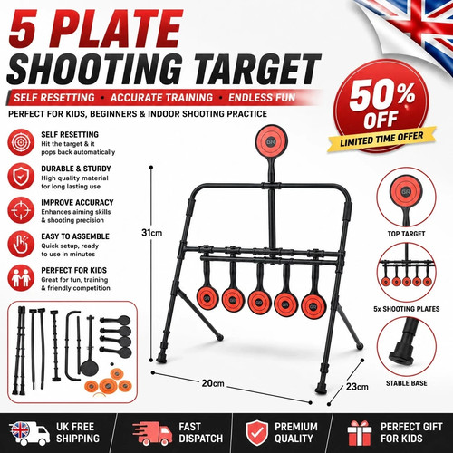 Air rifle shooting target self - rifle,