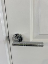 Door Handles silver chrome