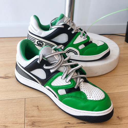 Gucci green demetra sneakers - gucci,