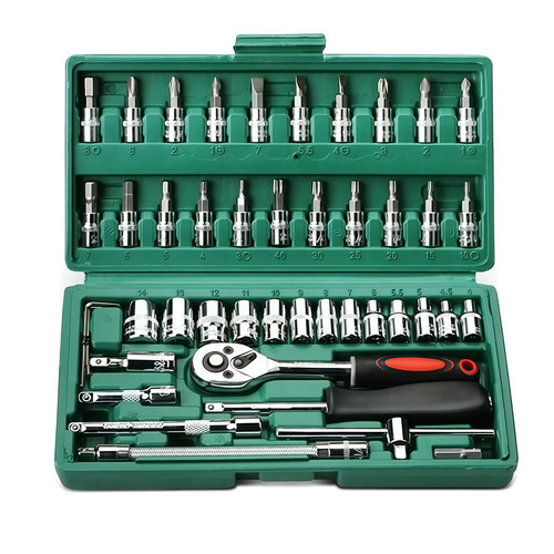 52pcs metric socket - socket, set