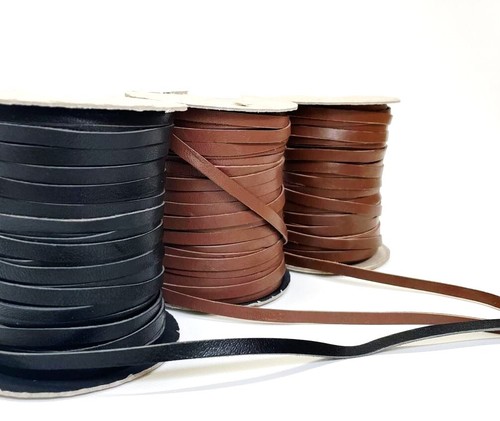 6mm flat genuine leather - 6mm,