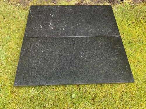 Granite stove hearth - hearth,