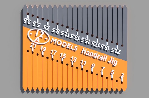 Handrail bending jig - handrail,