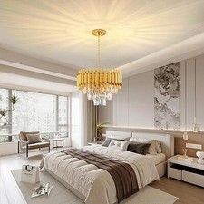 Gold K9 Chandeliers Crystal