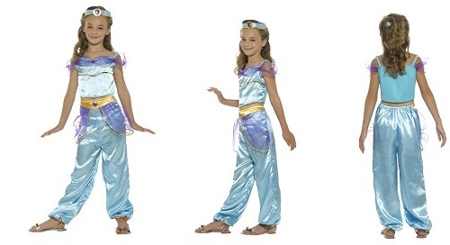 Girls princess jasmine costume - girls,