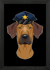Police Rhodesian Ridgeback