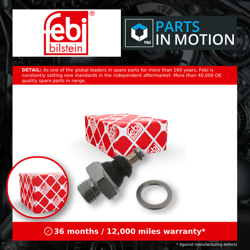 Oil pressure switch - switch, fits